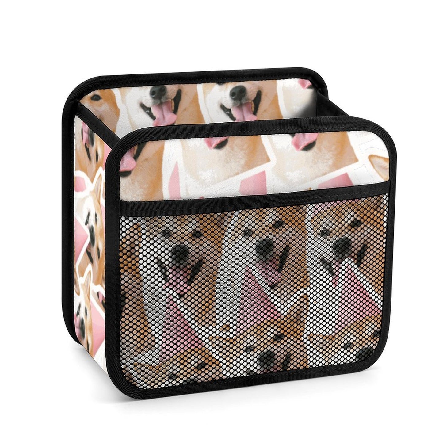 Tasca organizer per sedile auto in ecopelle PU con tasche a rete personalizzabile