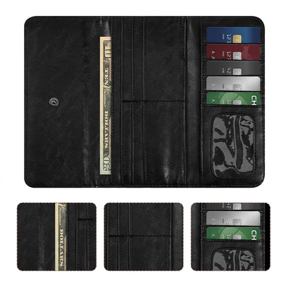 Portafoglio bifold in ecopelle personalizzato con stampa UV