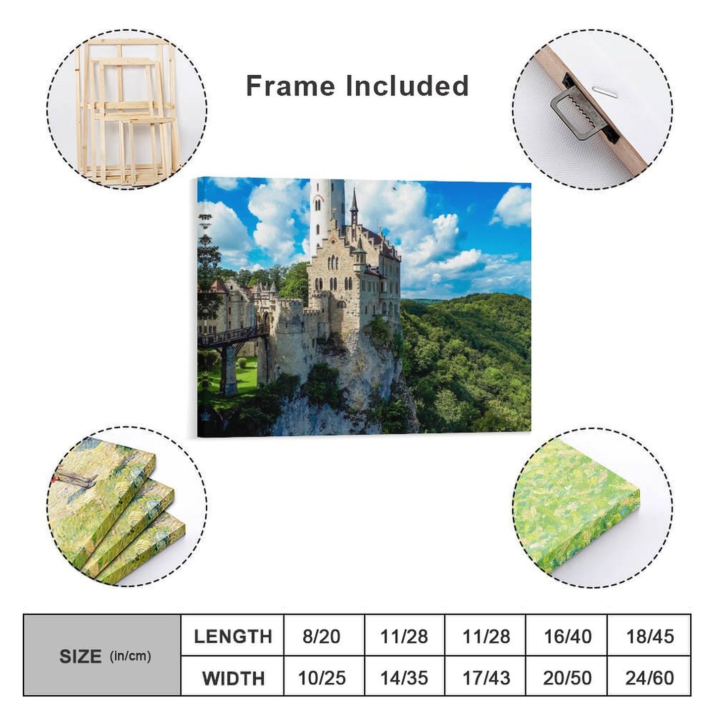 Stampa Panoramica su Tela Personalizzata | Apri una Finestra sulla Tua Parete