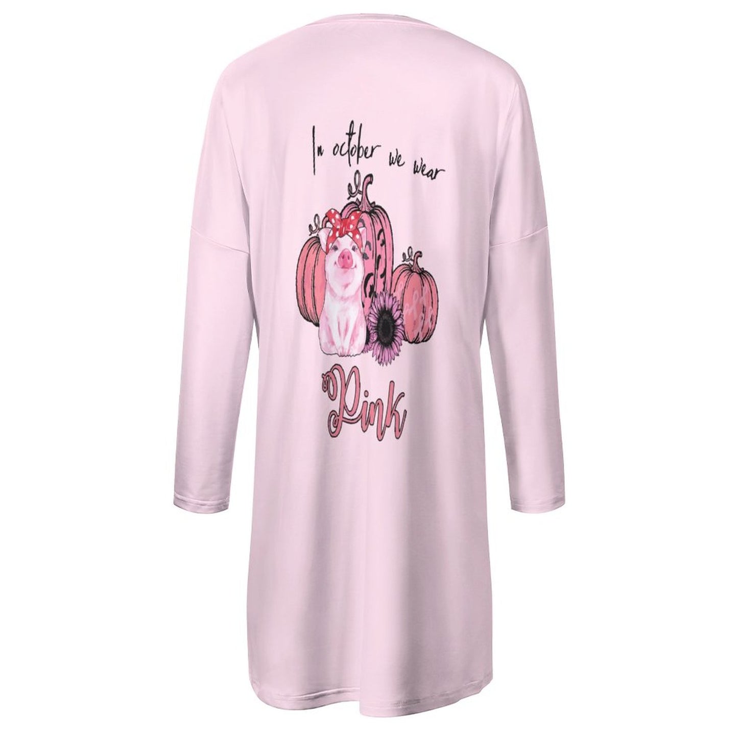 Felpa Lunga Donna Personalizzata | Tunica con Tasche e Stile Unico