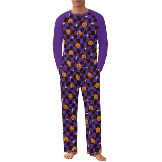 Pigiama Uomo Personalizzabile Set Completo Maniche Raglan