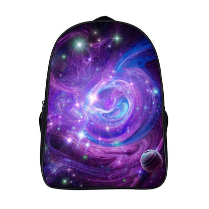 Zaino Scuola 16" Personalizzato | Nylon Resistente Antistrappo
