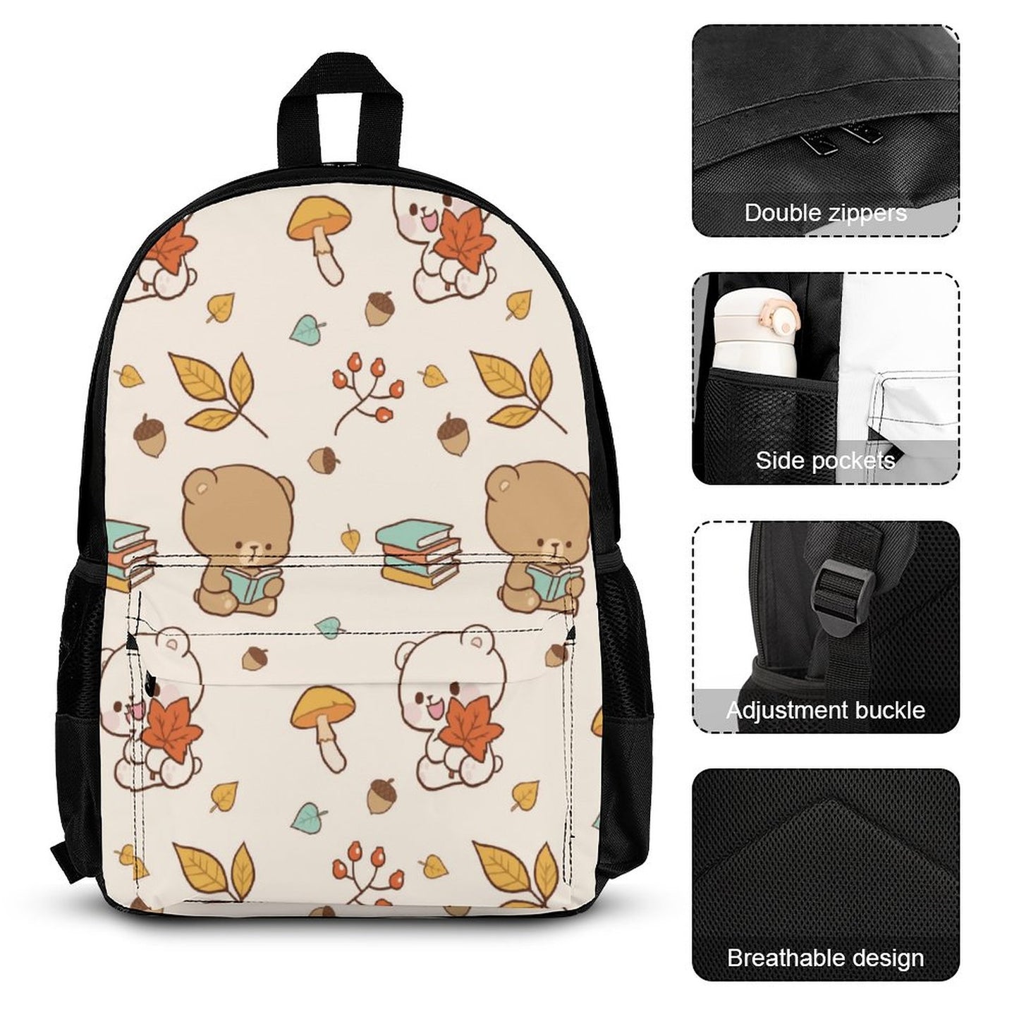 Set Zaino Scuola Personalizzato 3 in 1 | Zaino, Pranzo e Astuccio