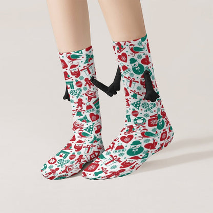 Calze Magnetiche Personalizzate che si Tengono per Mano | Regalo Unico