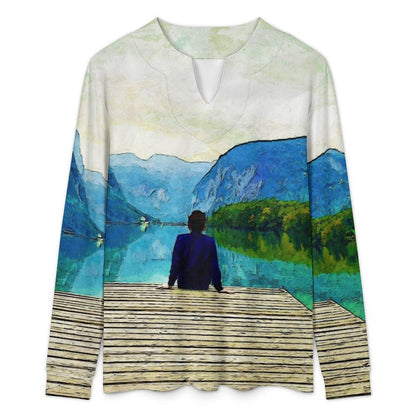T-Shirt Uomo Manica Lunga Rinfrescante | Stampa Personalizzata
