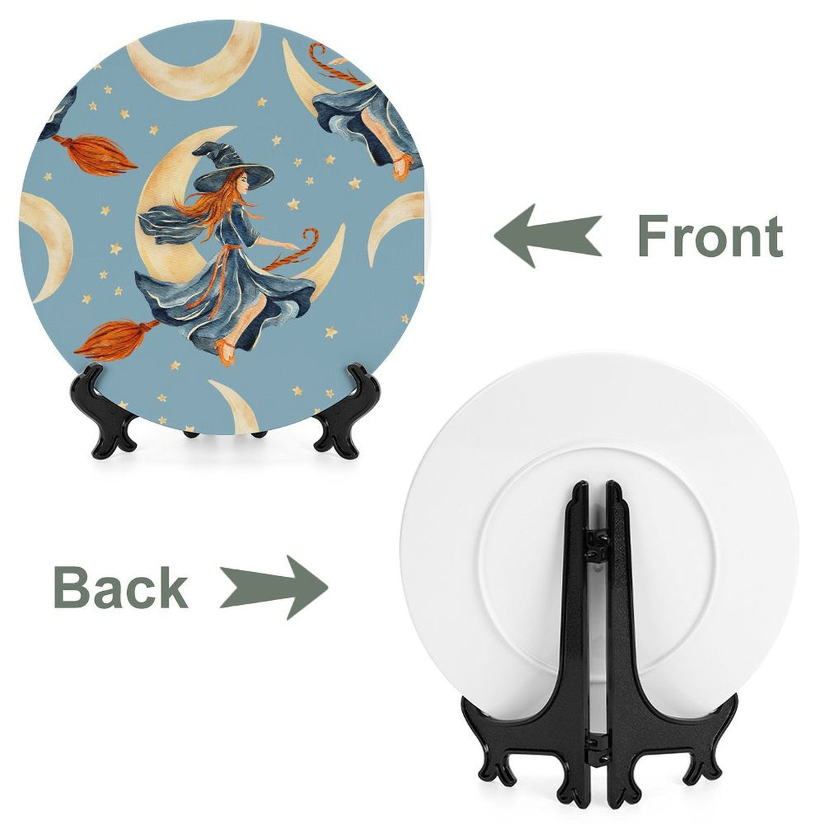 Piatto Decorativo Personalizzabile con Foto - Leggero e Versatile per Casa e Ufficio