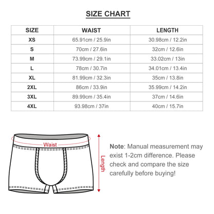 Boxer Uomo Personalizzati in Puro Cotone | Stampa la Tua Foto (DTG)