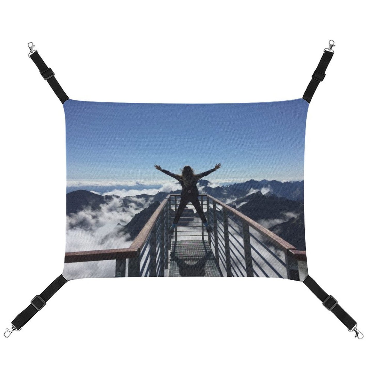 Amaca per Gatti e Piccoli Animali Personalizzata | Il Loro Trono Sospeso