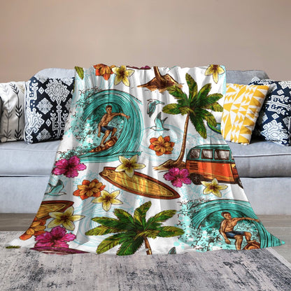 Coperta in Flanella Personalizzata 330g | Plaid Morbido Anti-Pilling | Idea Regalo