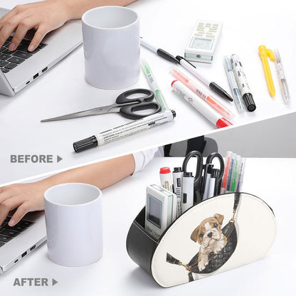 Organizer Telecomandi Personalizzato in Pelle | Ordine e Stile