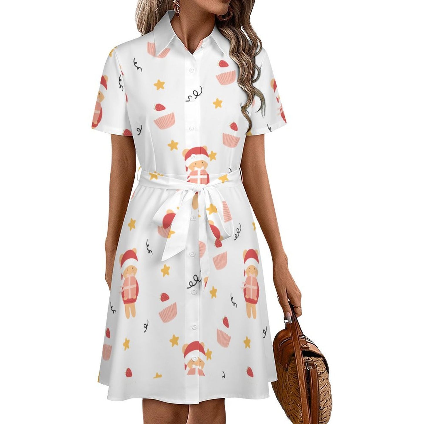 Abito Chemisier Donna Personalizzato | Vestito a Camicia Elegante