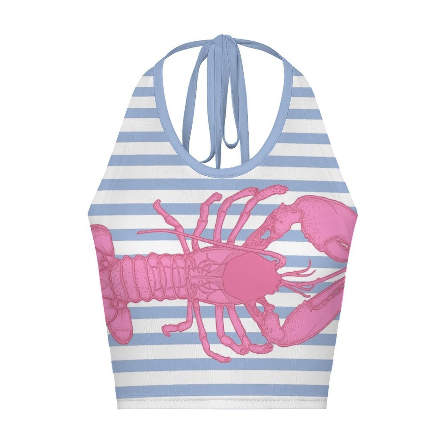 Top con Scollo all'Americana Personalizzato con Stampa Custom