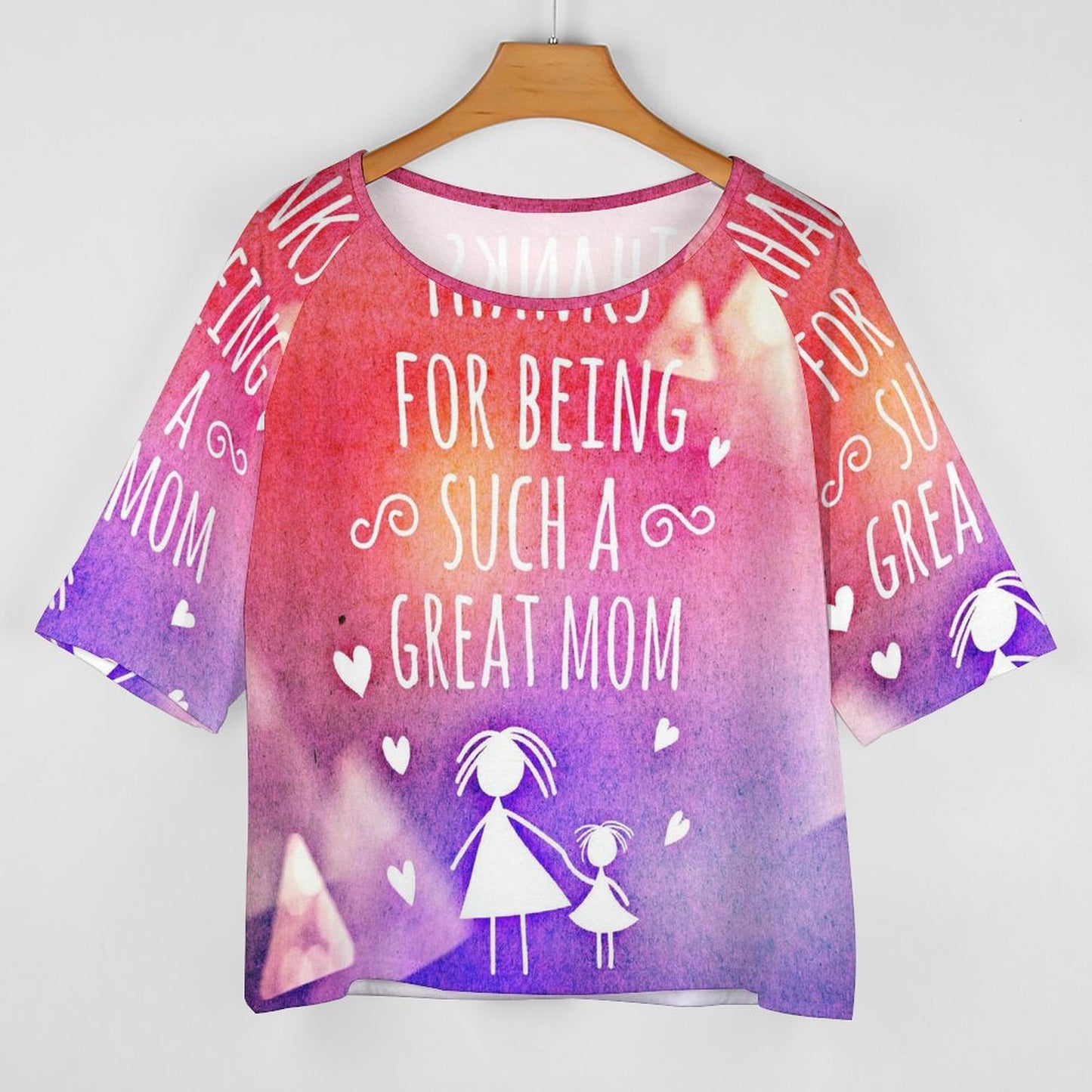 T-Shirt Donna Scollo Barca Personalizzata | Stampa Integrale | Poliestere/Spandex