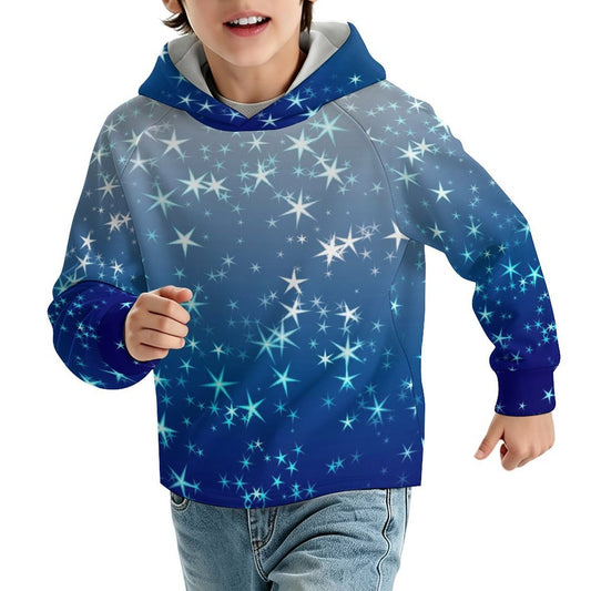 Felpa con Cappuccio per Bambini Manica Raglan Personalizzabile