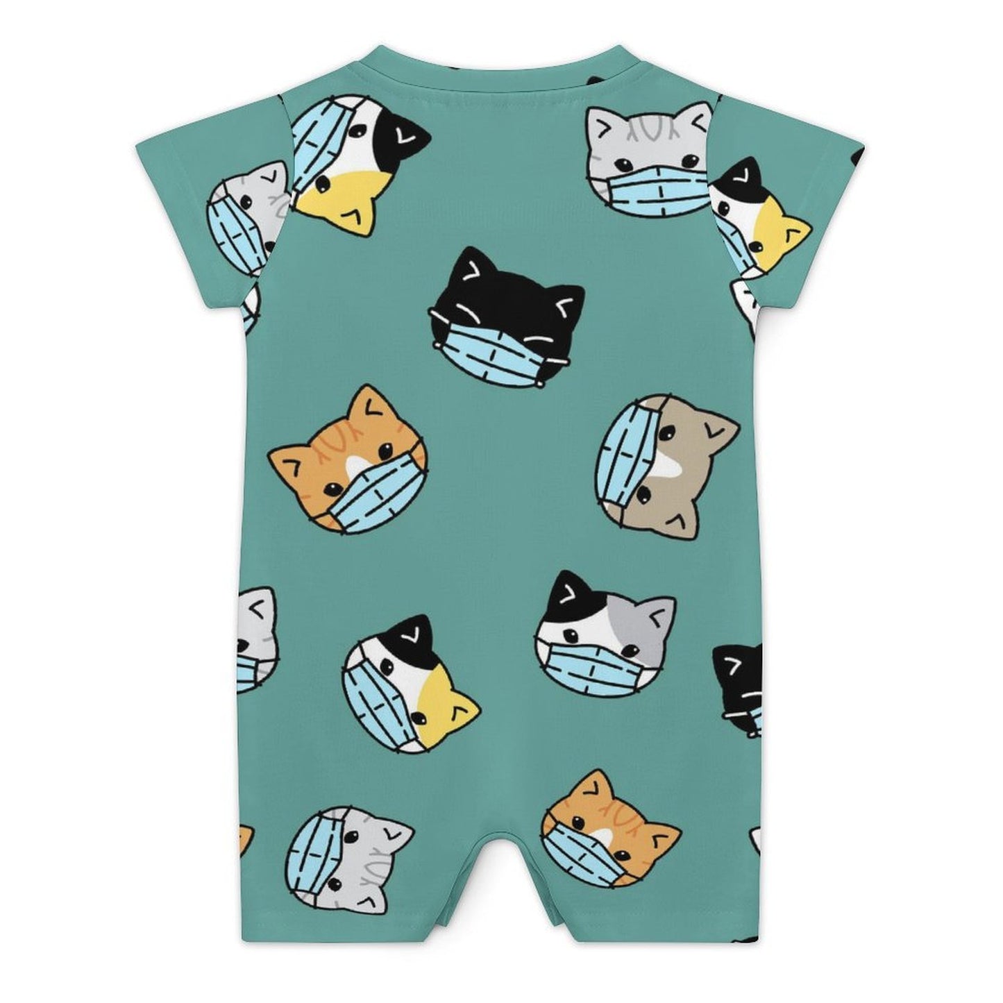 Body Neonato Personalizzato in Cotone con Stampa Personalizzabile