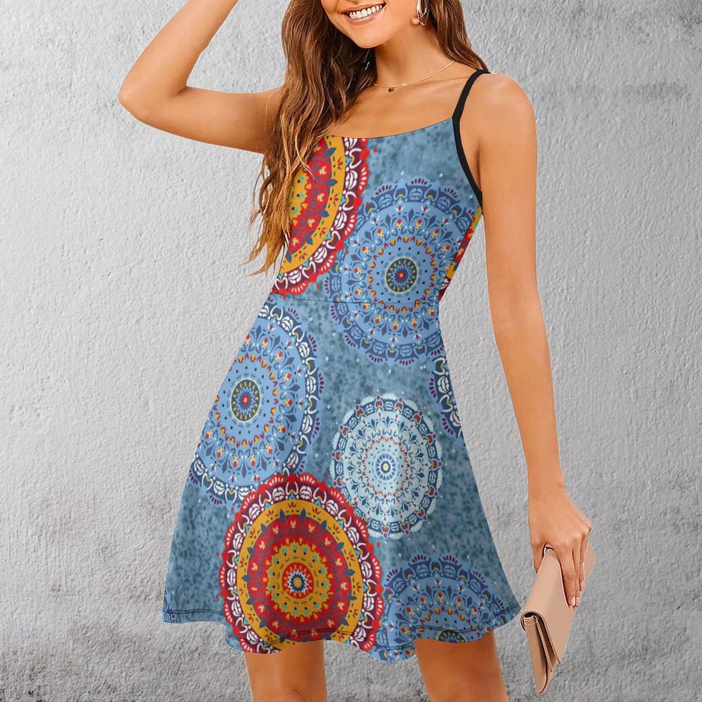 Abito Svasato Spalline Regolabili | Vestito Skater Dress Personalizzato