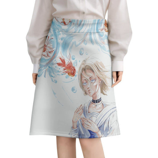 Gonna Corta Donna Personalizzata | Regalo Unico Tessuto Air Layer
