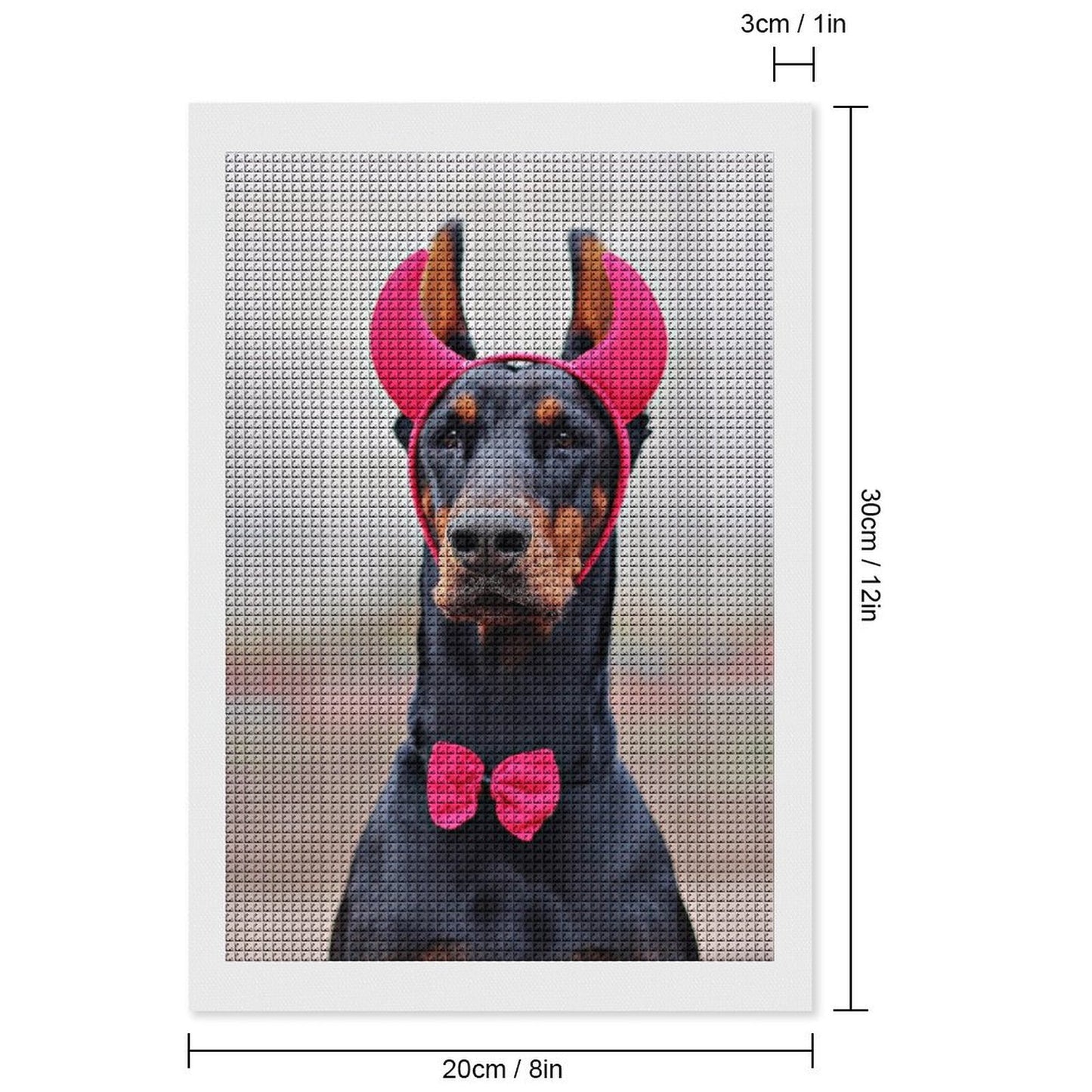 Diamond Painting (Diamanti Quadrati) | Trasforma il Tuo Ritratto in un Mosaico