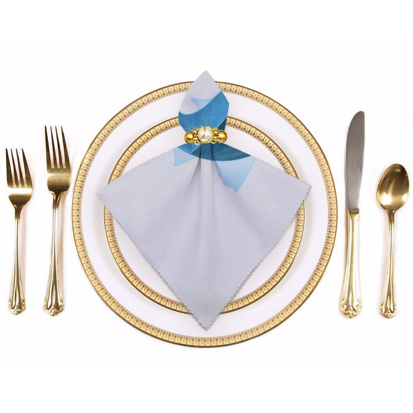 Tovaglioli Stoffa Personalizzati | Tessuto Anti-Piega per Eventi & Matrimoni