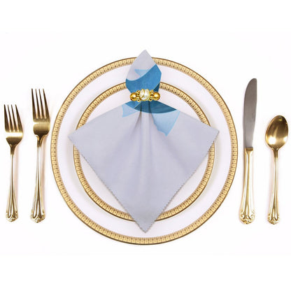 Tovaglioli Stoffa Personalizzati | Tessuto Anti-Piega per Eventi & Matrimoni