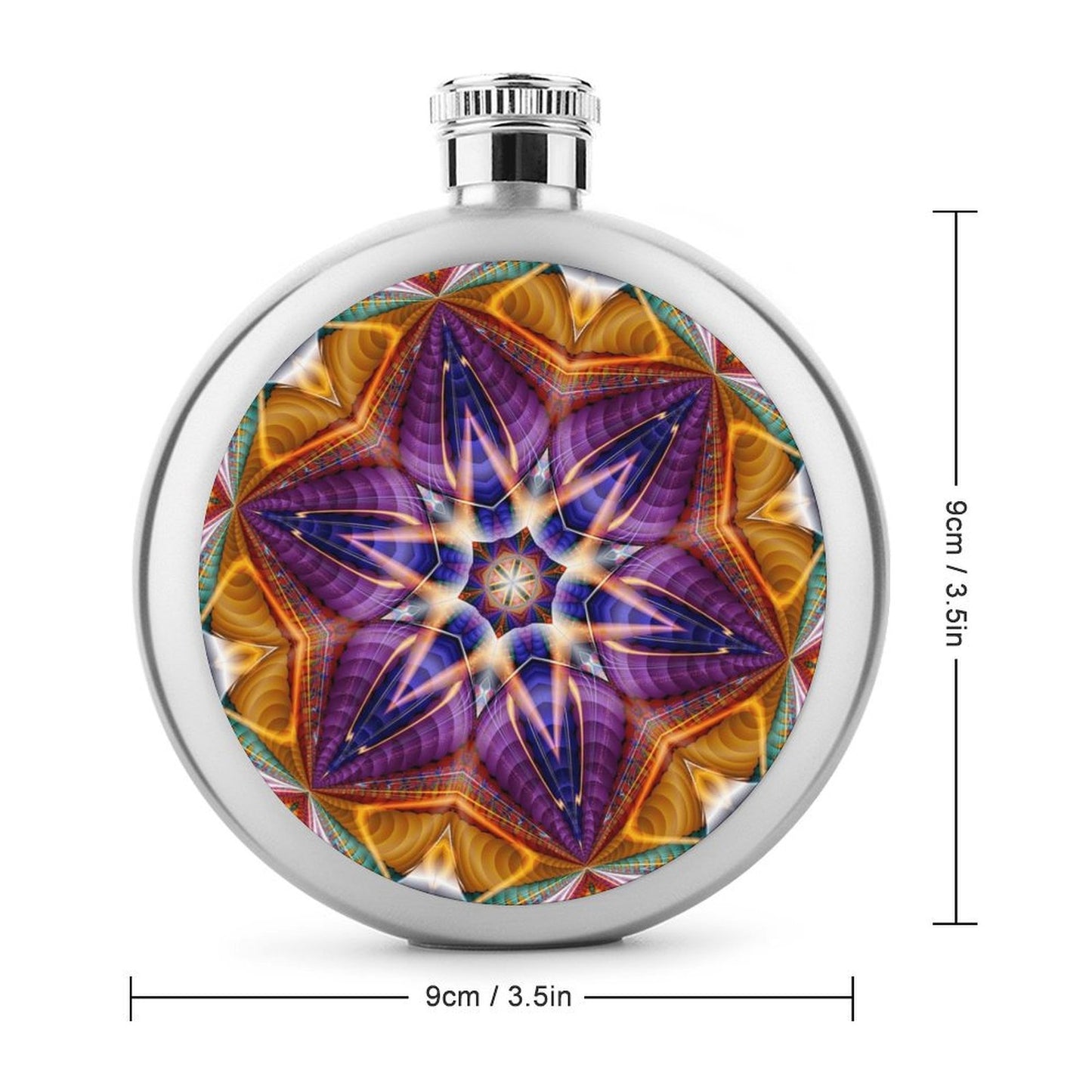 Fiaschetta in Acciaio Personalizzata | Incidi le Tue Iniziali o Logo