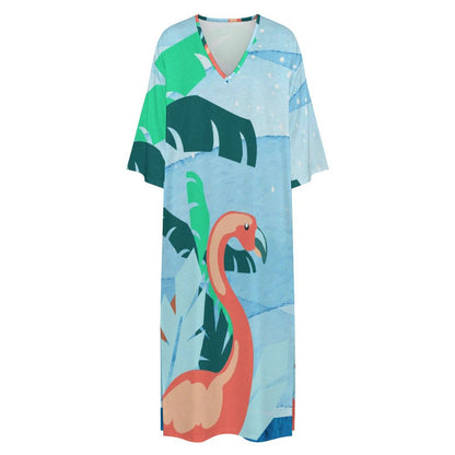 Caftano Donna Lungo Personalizzato | Abito Stile Mediterraneo | Regalo per Lei