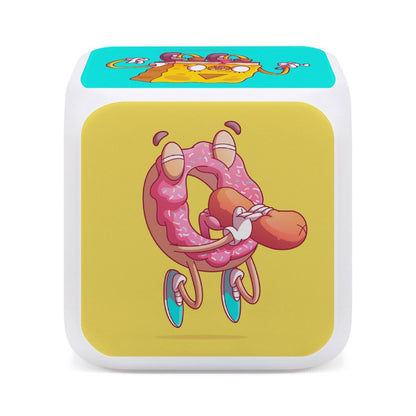 Sveglia Personalizzata a Colori Cangianti | Cubo LED con Foto Custom