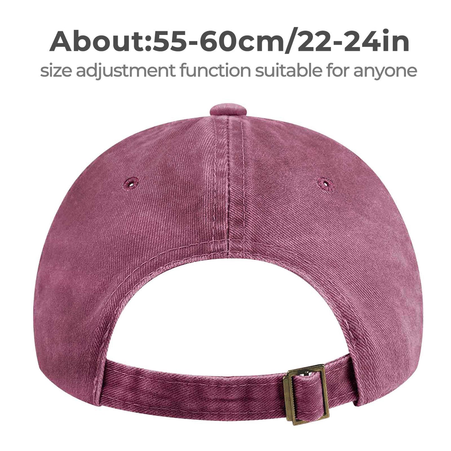 Cappellino Denim Personalizzato | Dad Hat Cotone Vintage Regolabile