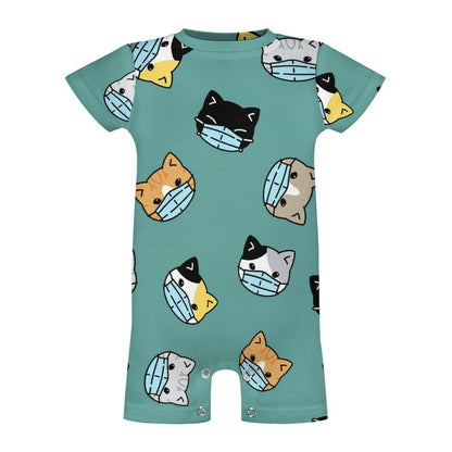 Body Neonato Personalizzato in Cotone con Stampa Personalizzabile