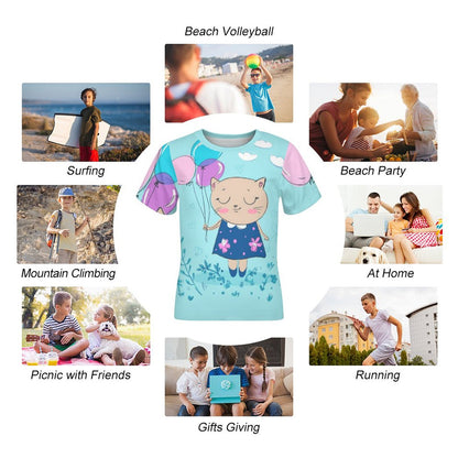 T-shirt Bambino Personalizzata con Disegni e Foto | 100% Cotone