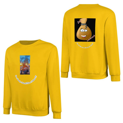 Felpa Cotone Personalizzata Unisex | Stampa Fronte e Retro con Foto