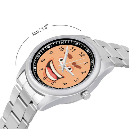 Orologio Minimalista Personalizzato in Acciaio con Foto