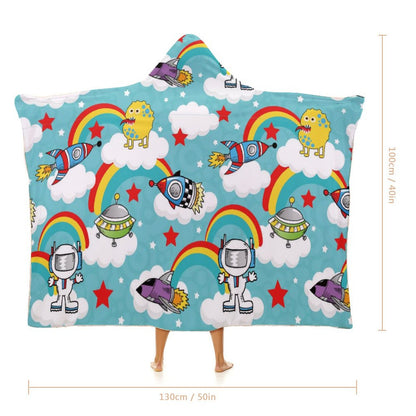 Coperta con Cappuccio Personalizzata | Indossa il Tuo Comfort con Stile