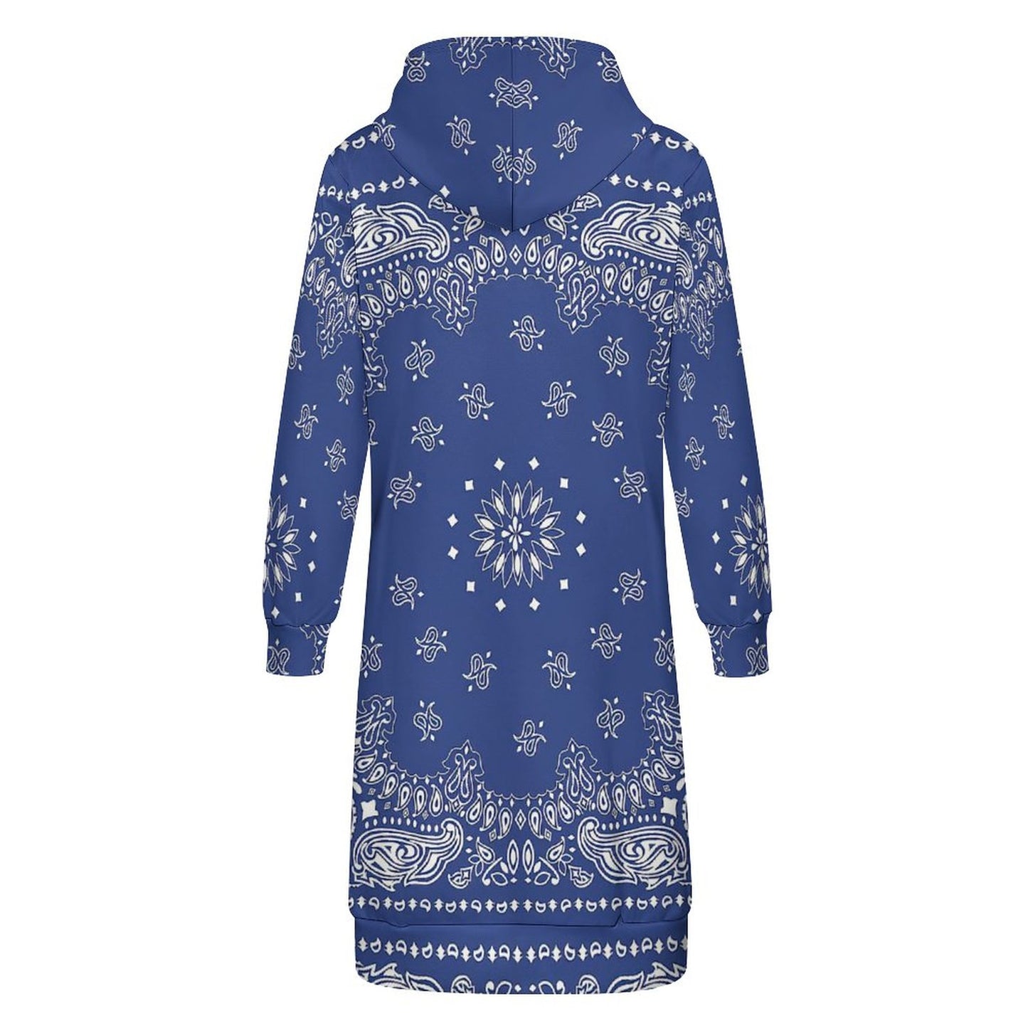 Felpa Lunga con Zip Personalizzata | Cappotto-Felpa di Design