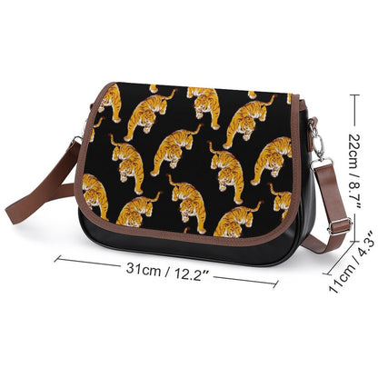 Borsa Messenger Donna in Pelle PU Personalizzata | Crossbody Stampata