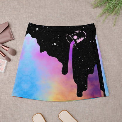 Gonna Mini Doppio Strato Personalizzata | Gonna a Balze Corta Donna