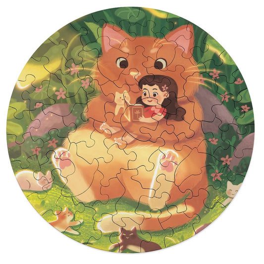 Puzzle in Legno Sagomato | Animali Nascosti & Forme Uniche | Idea Regalo Zen