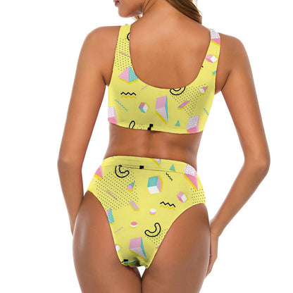 Bikini a Vita Alta Personalizzato con Nodo | Scolpisce e Valorizza