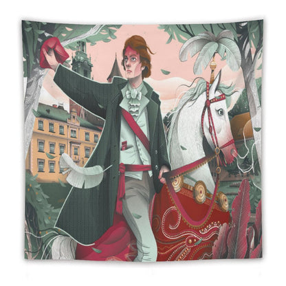 Arazzo da Parete Personalizzato | Decorazione Muro Senza Danni | Art Tapestry