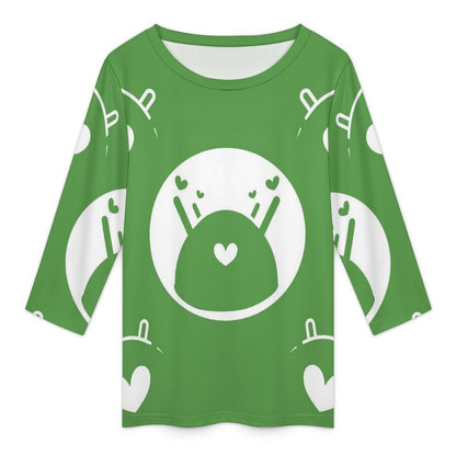 T-shirt Uomo 3/4 Personalizzata con Foto | Maglia Manica Tre Quarti