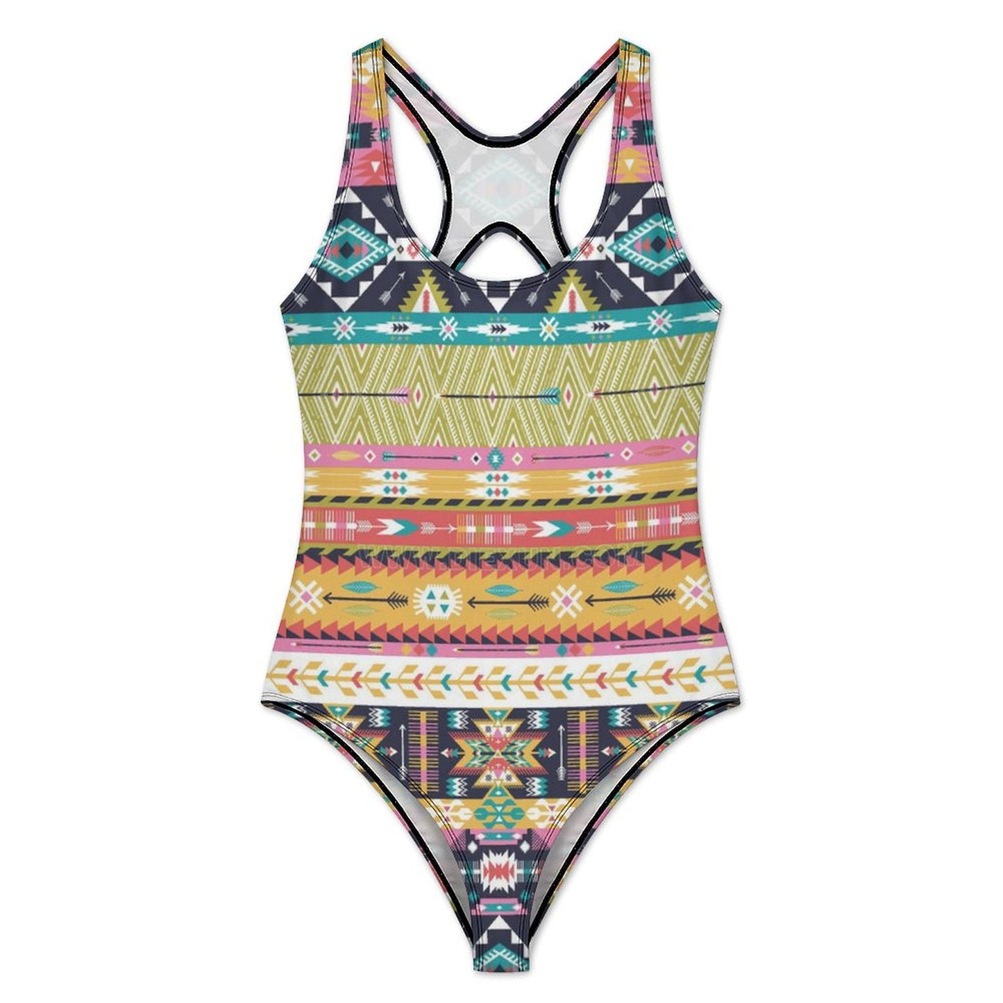 Costume Intero Donna Personalizzato | Tessuto Swimwear | Stampa Unica Sexy