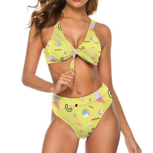 Bikini a Vita Alta Personalizzato con Nodo | Scolpisce e Valorizza