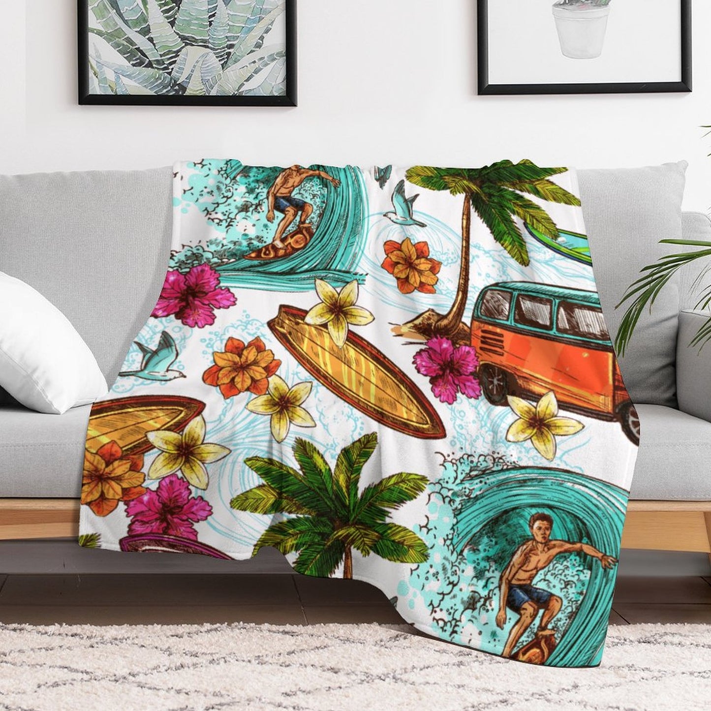 Coperta in Flanella Personalizzata 330g | Plaid Morbido Anti-Pilling | Idea Regalo