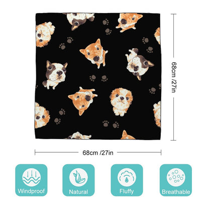 Foulard Personalizzato da Donna | Stampa Unica su Twill di Seta Sintetica