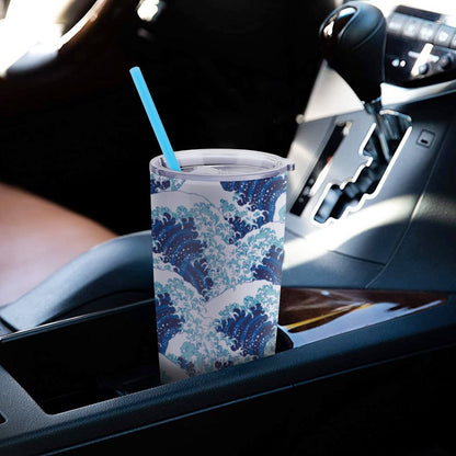 Tumbler Auto 20oz Personalizzato | Plastica Leggera BPA-Free | Antigoccia