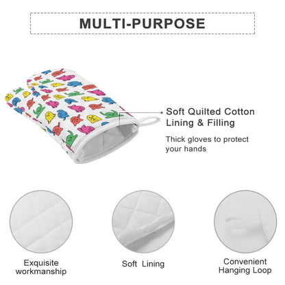 Guanti da Forno Personalizzati (Set 2 Pezzi) | Protezione e Stile