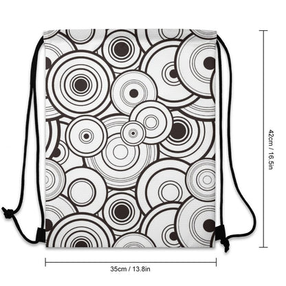 Zaino a Sacco Personalizzato Texture Nido d'Ape | Cinch Bag Palestra