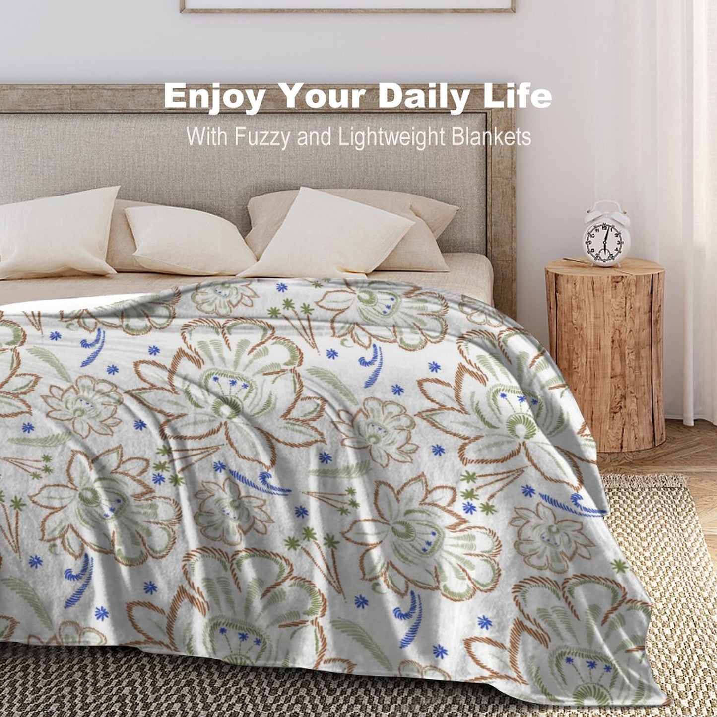 Coperta in Flanella Personalizzata | Foto & Testo (Anti-Pelucchi)