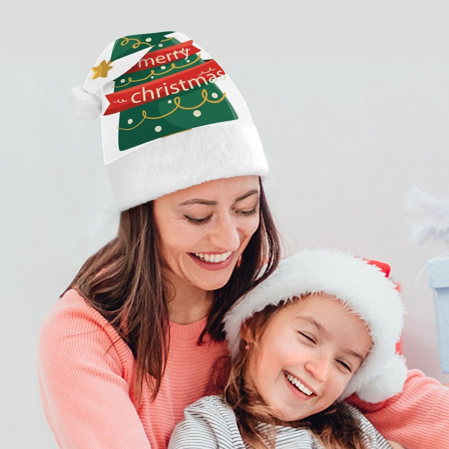 Cappello di Babbo Natale Personalizzato | Per Feste, Foto e Gruppi