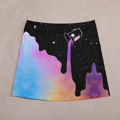 Gonna Mini Doppio Strato Personalizzata | Gonna a Balze Corta Donna